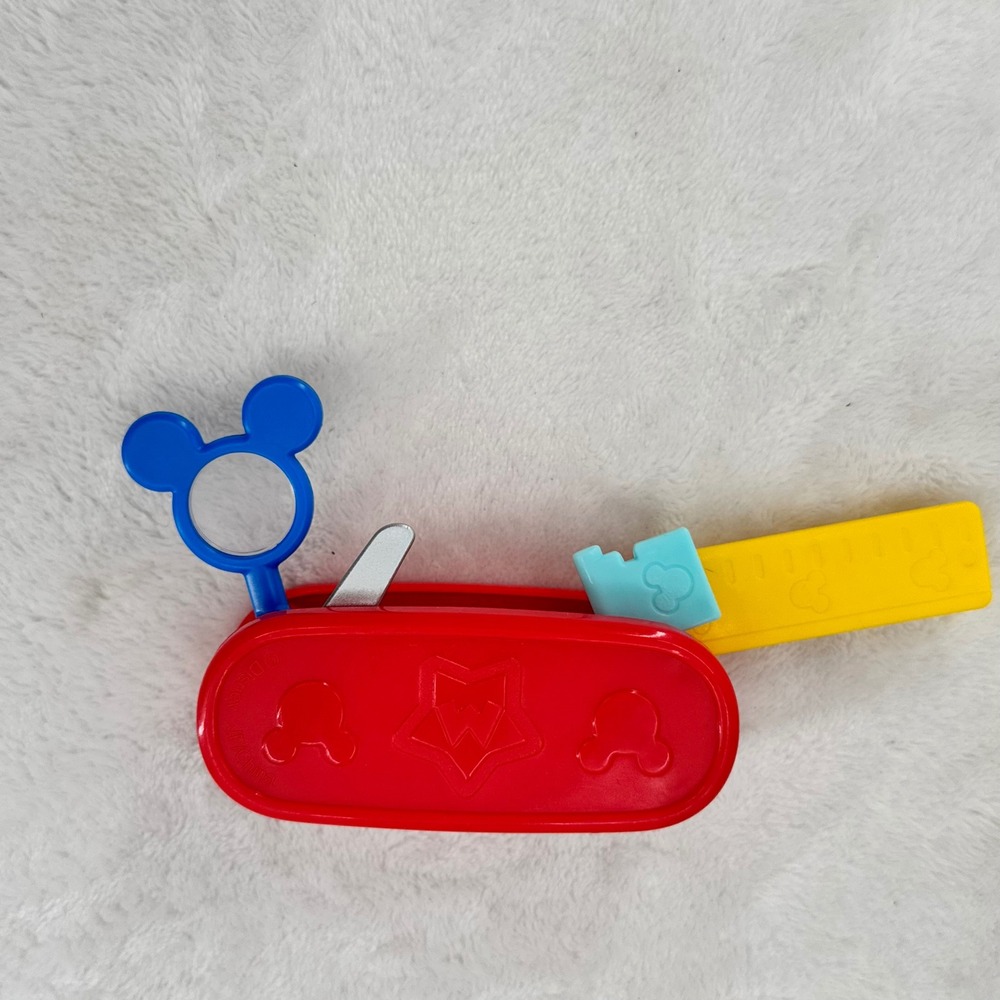 Disney Mickey Mouse Funhouse Adventure Backpack 5 Piece Toy Playset Clubhouse - Picture 10 of 13